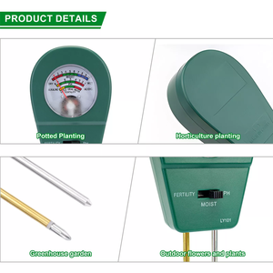 Humidimètre du sol/ph mètre du sol/<span class=keywords><strong>testeur</strong></span> de fertilité du sol pour jardin, ferme, plante, extérieur, intérieur, entretien de la pelouse - Product Image 4