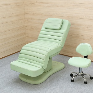 Electric Curved Lash Bed Facial Beauty Care Bed for Salon 3 Motors Electric Beauty Chair Facial Massage Table Bed for Sale - Product Image 1