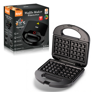 RAF Multifunctional <b>Waffle</b> Maker Non-stick Coating and Double Sided Heating 750w Making <b>Machine</b> RAF Mini Donut <b>Machine</b> Maker Don - Product Image 1