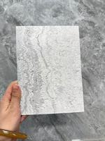 Pierre flexible Technologie d'impression 3d Ciment MCM Panneau de béton artificiel Travertin Pierre flexible Feuille de placage