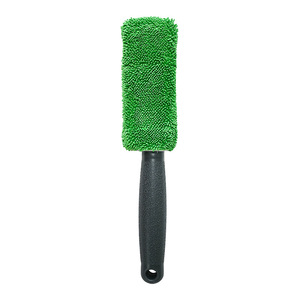 Esponja de microfibra verde para lavado de autos, limpieza, pulido y detallado - Product Image 3