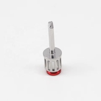 Kit d'extraction d'implants dentaires en acier inoxydable : Guide de perçage et extracteur de vis cassées, instrument chirurgical