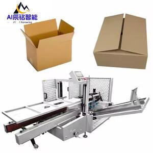 Boîte automatique de machine à assembler de carton de bonne qualité Machine à ouverture réglable Boîte en carton de papier érigeant l'industrie des machines de formage - Product Image 2