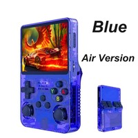 Console de jeu portable rétro LR Air R36S 64 Go/128 Go, 3500 mAh, écran 3,5 pouces 640x480, 15000 jeux intégrés, Wi-Fi, NEOGEO, ArK OS