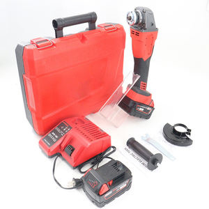 Máquina pulidora de corte de litio con batería de 20V inalámbrica de Color rojo, amoladora angular de 4/5 pulgadas Compatible con batería MWK M18 - Product Image 1