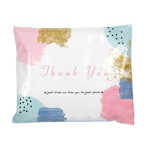 Emballage de vêtements givré avec Logo personnalisé, expédition, transport, coursier, poly mail, <span class=keywords><strong>sac</strong></span> d'enveloppe postale avec impression - Product Image 1