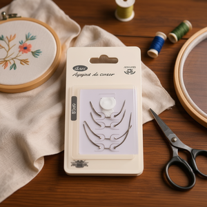 Agujas de coser curvadas Ilan, 5 piezas, para coser a mano y bordar - Product Image 3