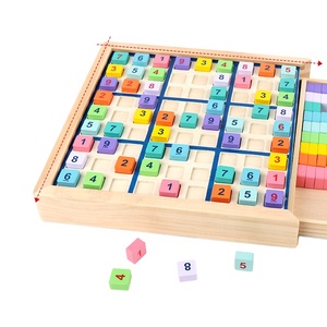 Jouet d'intelligence pour enfants, jeu de société en bois, maths, <span class=keywords><strong>Sudoku</strong></span>, nouveau produit, - Product Image 5