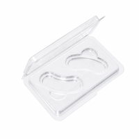 Boîte d'emballage transparente en PET pour masque oculaire, étui de protection en blister, boîte de rangement professionnelle pour outils d'esthétique médicale, étui en PP, coque de protection