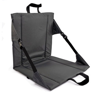 Folding Beach Chair with Adjustable Strap Comfortable Sports Field <b>Cushion</b> Suitable for Camping Outdoor Hiking - Product Image 4