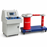 Sistema de Medición de Descargas Parciales (PD) con Transformador de Prueba de Alta Tensión (HV) Sumergido en Aceite, 5kVA 50kV, para Pruebas AC Hipot y Subestaciones