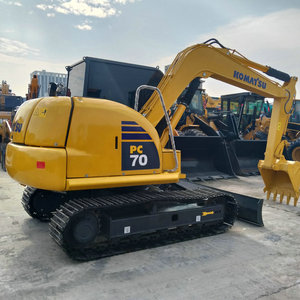 Excavadora de segunda mano de Japón Komatsu, miniexcavadora usada EPA CE 7ton pc70 70-7, venta en todo el mundo - Product Image 3