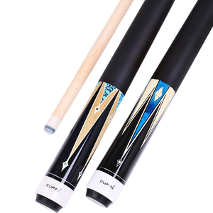 ไม้คิว<span class=keywords><strong>พูล</strong></span> CUPPA ระดับมืออาชีพ ขนาด 58 นิ้ว ทำจากไม้เมเปิลแคนาดา หัวคิวขนาด 12.5 มม. สำหรับไม้คิว<span class=keywords><strong>พูล</strong></span>ในคลับ - Product Image 1