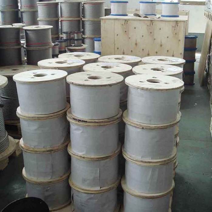 ASTM AISI SS Wire 201 304 304L 316 316L 310S 410 420 430 Stainless Steel 0.13mm-3mm Industry Machine Round Rope Price Per Meter