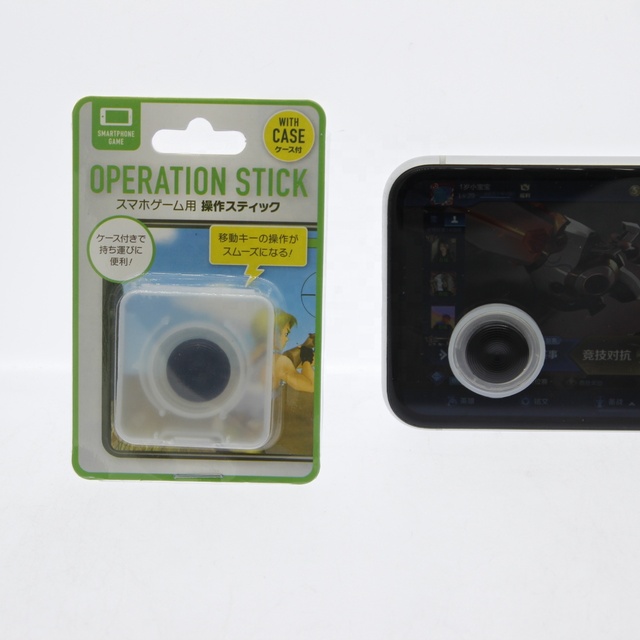 Fashion Design Mini Smartphone Mobile Joystick Silicone Ring Fixed Small Direction Controller