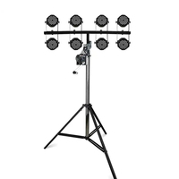 Soporte de Iluminación de Una Sola Capa de 1.5-3m, 60KG, Estructura de Aluminio Resistente para Iluminación de Escenario, Equipo para DJ y Eventos