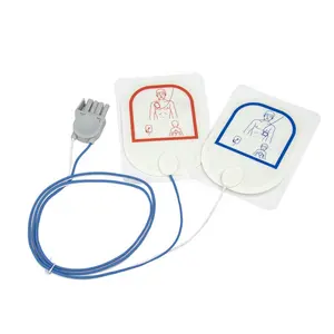 Custom Defibrillation Electrode Pads Be Reused For AED Trainer Replacement Multifunction Defibrillation Pdult Pads