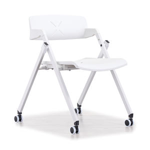 เก้าอี้ฝึกอบรมผ้าพับได้แบบไฮดรอลิกทันสมัยสำหรับผู้บริหาร - ทนทาน เลื่อนได้ รับประกัน 36 เดือน สีตามสั่ง นั่งสบาย แข็งแรง - Product Image 5