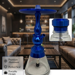 Oferta Especial: Nuevos Diseños <span class=keywords><strong>de</strong></span> Cachimbas Árabes Portátiles <span class=keywords><strong>de</strong></span> Aluminio con Cazoleta <span class=keywords><strong>de</strong></span> Silicona, Pinzas y Accesorios - Product Image 1