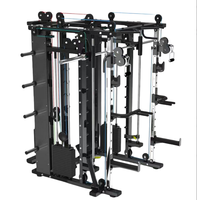 Freeman Gym acier tout-en-un câble croisé poulie de rack de puissance multi-fonctionnelle Smith Machine musculation