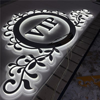 Letrero Luminoso LED 3D Personalizado para Tiendas con Letras Acrílicas y Tiras LED para Empresas y Hospitales, Control Remoto, Uso Publicitario