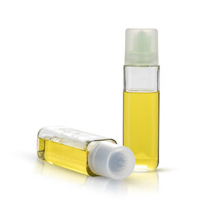 Prezzo competitivo unico quadrato chiaro vetro olio d'oliva dispenser contenitore bottiglia con pennello - Product Image 1