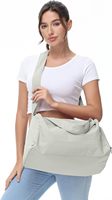 Petit sac de sport pour femmes avec compartiment pour chaussures, sac de voyage élégant, sac de sport léger, sac de sport de type tote