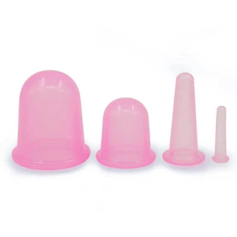 Nouveaux ensembles de thérapie ventouse en Silicone, gobelets de Massage Facial, Massage du visage, corps pour adultes, à usage domestique, 2018