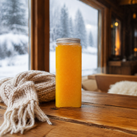 Bouteille de jus en PET de 350 ml et 400 ml, bouteille de boisson en plastique transparente carrée, conteneur de qualité alimentaire, vente en gros