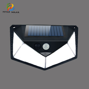 Lámpara Solar con Sensor de Movimiento PIR, Lámpara de Pared para Jardín, Iluminación LED Solar, Lámpara de Pared con Sensor - Product Image 3
