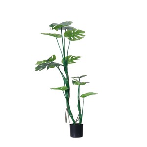 Arbre artificiel Monstera Deliciosa Dream Castle, 100-200 cm, grande décoration intérieure, plante bionique, aménagement paysager - Product Image 4