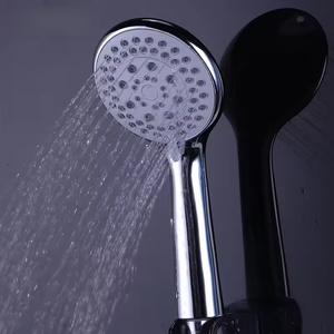 Usine directe en gros moderne haute puissance 5 Modes pommeau de douche pluie en plastique ABS grand panneau économie d'eau pour salle de bain - Product Image 2
