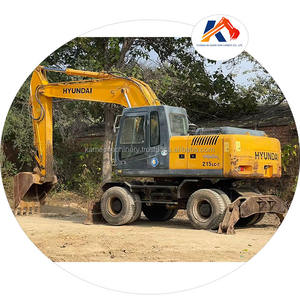Excavadora de ruedas Excavadora Hyundai para la venta Proporcionada Excavadora de orugas original de Corea Obras de construcción Energía Minería - Product Image 1