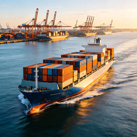 Transport maritime de conteneurs maritimes DDP, transport maritime LCL + Express, agent transitaire, fret maritime Chine, États-Unis, Canada, Royaume-Uni, 12-28 jours