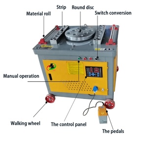 32mm 36mm 40mm gw45 nhỏ cầm tay điện pin cốt thép Bender Máy cắt cốt thép và Bender dễ dàng để hoạt động hướng dẫn sử dụng cốt thép được - Product Image 5