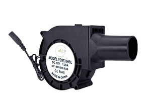 Ventilateur <span class=keywords><strong>Soufflant</strong></span> Centrifuge à Haute Vitesse OEM 97mm CC 12V 24V 36V avec Prise CA et Contrôleur à 3 Vitesses 9733, <span class=keywords><strong>Petit</strong></span> Ventilateur <span class=keywords><strong>Soufflant</strong></span> pour Chauffage et Barbecue - Product Image 4