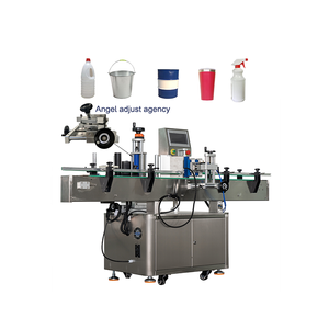 Applicateur automatique d'étiquettes pour bouteilles rondes, machine d'étiquetage verticale à position fixe pour boîtes de conserve alimentaires - Product Image 4