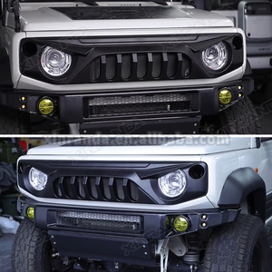 Calandre avant Off-Road Angry Face pour Suzuki Jimny JB64 JB74 2018-2025 |   Grille en maille ABS pour Jimny 3/5 portes, accessoires de modification - Product Image 2