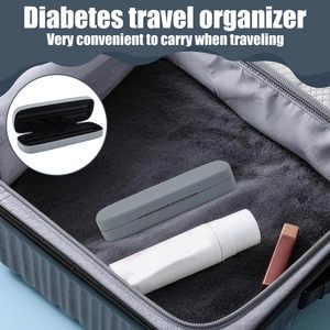 Estuche portátil vacío y reutilizable de PU para inyectoras de pluma V1/V2/V3 para el hogar - Product Image 4