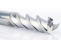 Fraise en carbure cnc, en aluminium, 1MM-8MM, fraise 3F pour casio, moulin à fin en aluminium