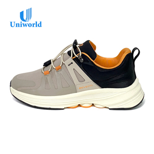 Fournisseur direct du Vietnam sur Alibaba |   Chaussures de marche pour femmes - <span class=keywords><strong>Sneakers</strong></span> de marche à lacets élastiques pour femmes, respirantes et anti-transpiration - Product Image 3
