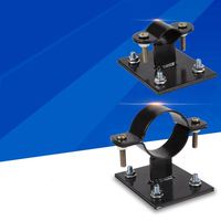 Support de panier de vélo général Pince en alliage d'aluminium Support étendu de panier de véhicule électrique Cadre de support
