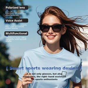 Occhiali Intelligenti per il Commercio Estero con Controllo Touch, Lenti Polarizzate Anti-Luce Blu, Occhiali da Sole Magnetici con Lenti Blu e Protezione UV - Product Image 3