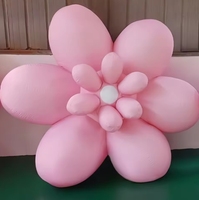 Décorations gonflables publicitaires personnalisables en forme de fleurs de dessin animé, suspendues, pour extérieur, économiques et sur mesure