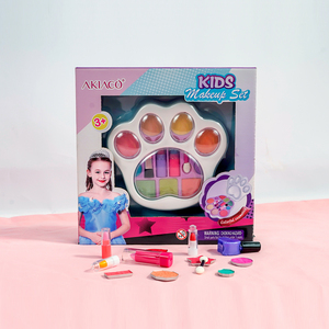 Akiaco Kit de <span class=keywords><strong>maquillage</strong></span> pour enfants Jouets cosmétiques <span class=keywords><strong>bio</strong></span> lavables non toxiques Ensemble de <span class=keywords><strong>maquillage</strong></span> pour filles et enfants - Product Image 1