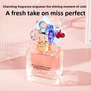 Parfum de luxe haut de gamme Miss Beauty, écologique, longue tenue, fraîcheur fraise, brume florale, usage quotidien, spray corporel pour fille, 50 ml - Product Image 2