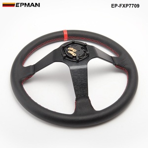 Volant de course universel EPMAN - 14 pouces (350 mm) en PVC, profond, pour drift, EP-FXP7709 - Product Image 4