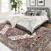 Moderne yeni özel tasarım kristal kadife halı çin kaymaz dijital baskı oturma odası geniş alan kilim ve halılar