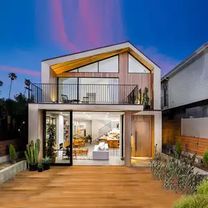 体验优质生活与我们的澳大利亚标准预制别墅快速组装轻钢框架房屋
