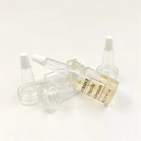 Couvercle de compte-gouttes d'ampoule, compte-gouttes de bouteille, flacons d'ampoule réutilisables, bouchon Transparent en Silicone, tête de corne pour bouteilles, couvercle de capuchon